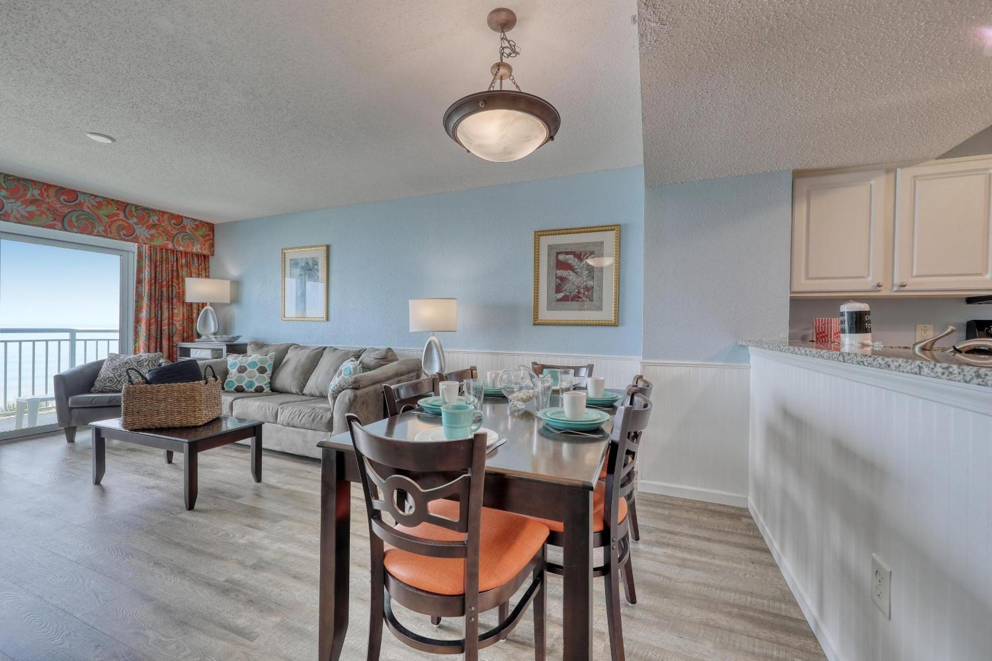 2007 S Ocean Blvd, 0406 - Ocean Front Sleeps 10 Villa Myrtle Beach Bagian luar foto