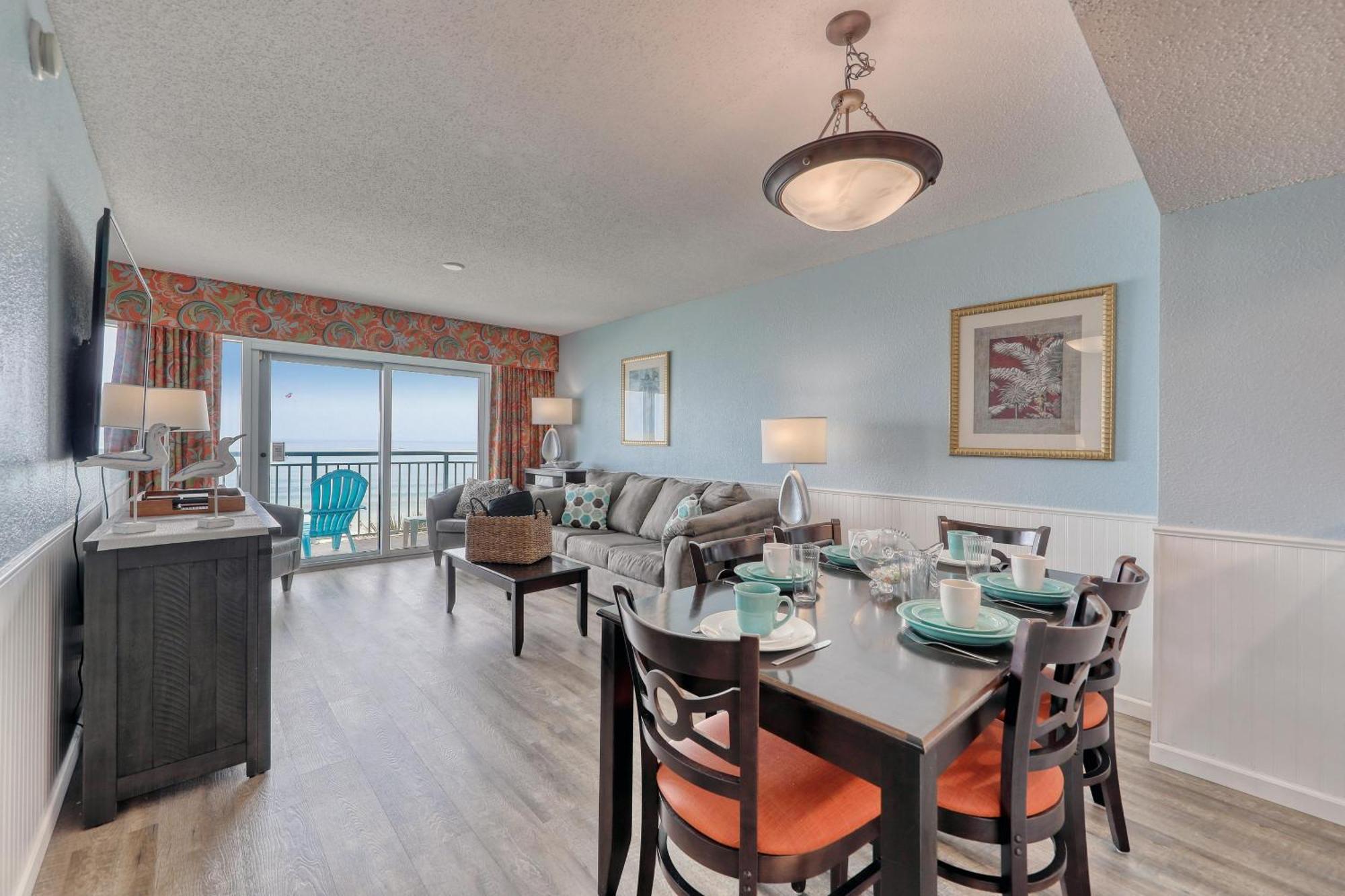 2007 S Ocean Blvd, 0406 - Ocean Front Sleeps 10 Villa Myrtle Beach Bagian luar foto