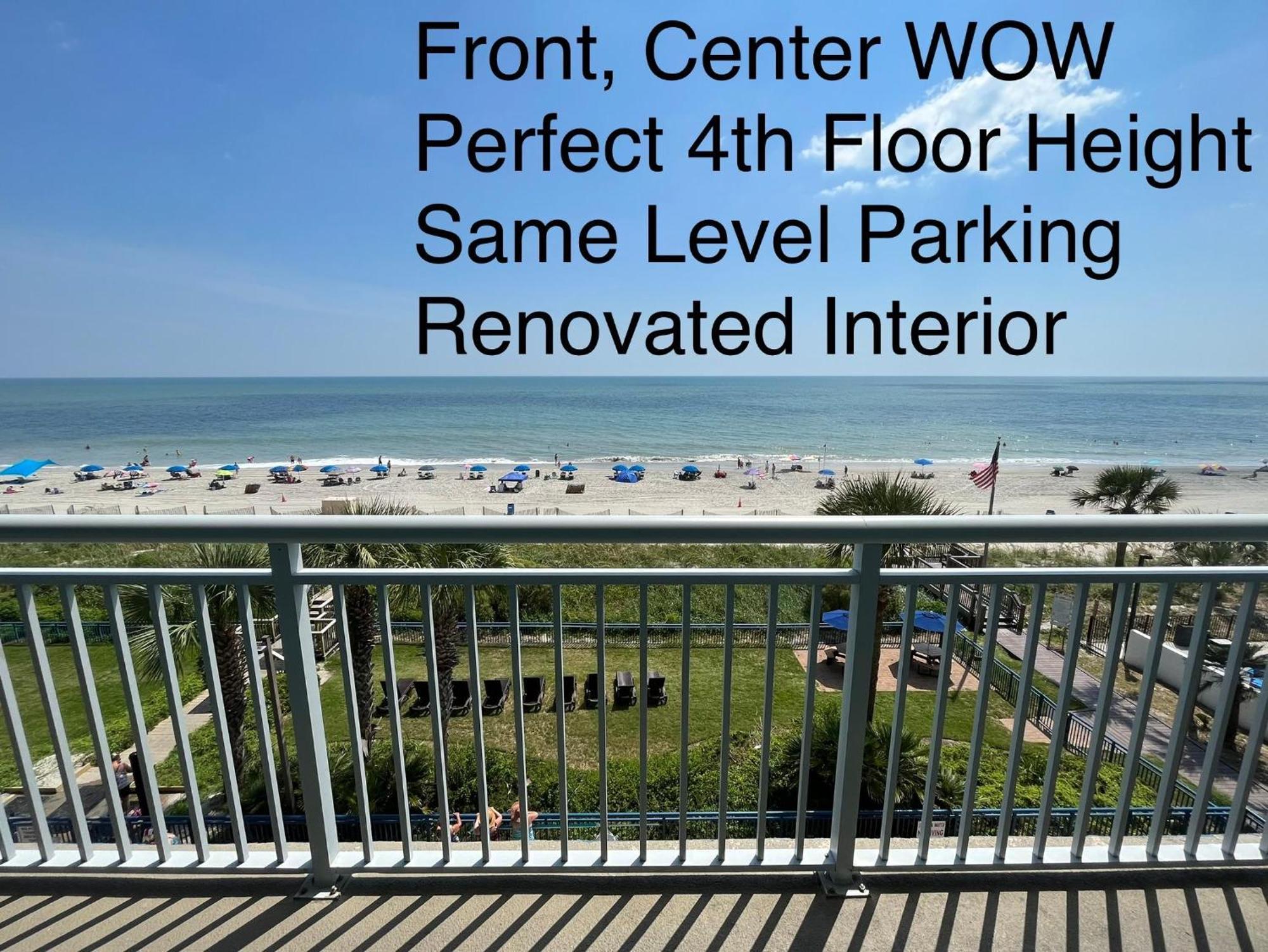 2007 S Ocean Blvd, 0406 - Ocean Front Sleeps 10 Villa Myrtle Beach Bagian luar foto